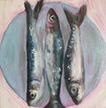 ‘Three sardines’ print