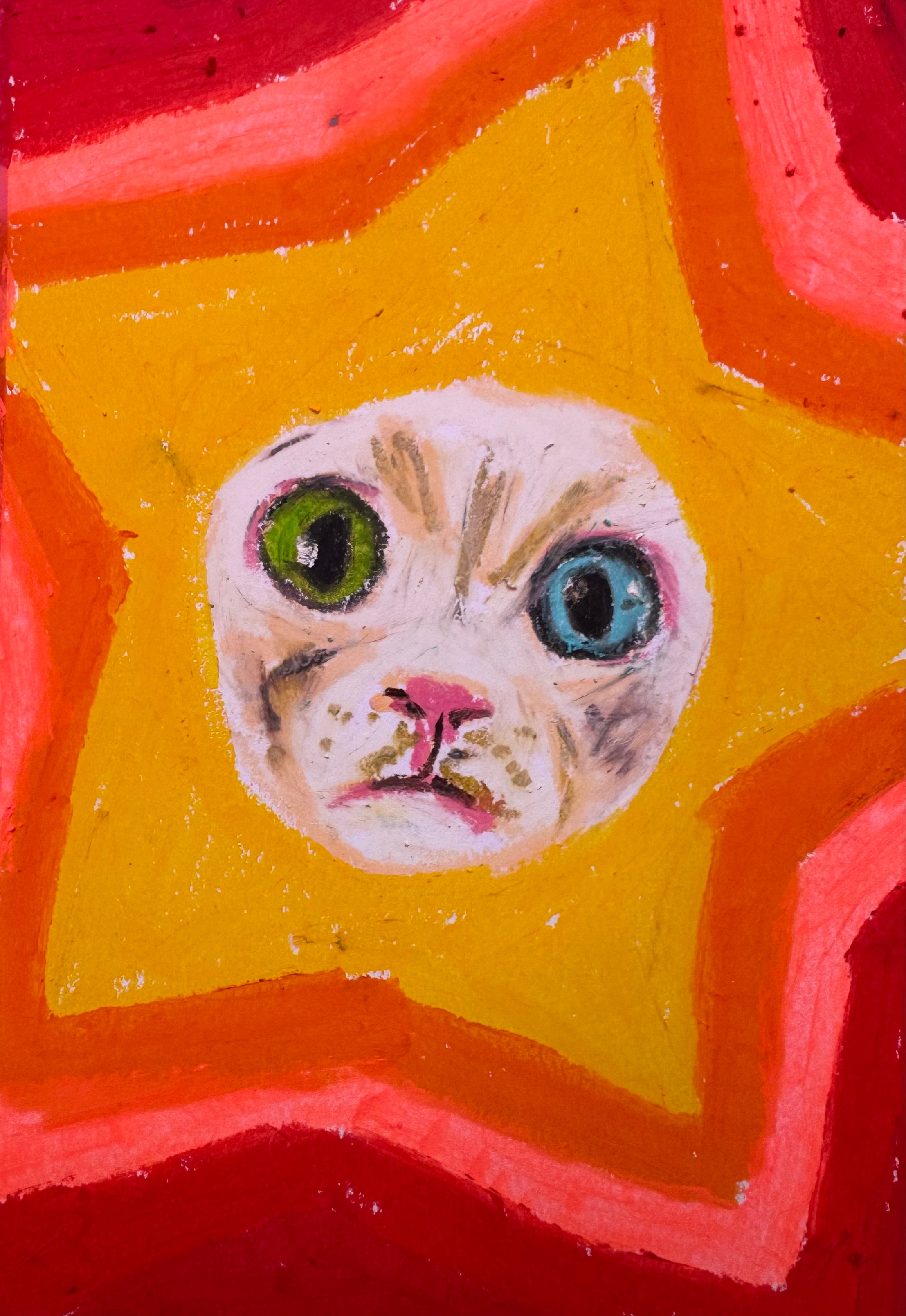 ‘I’m a star’ original drawing