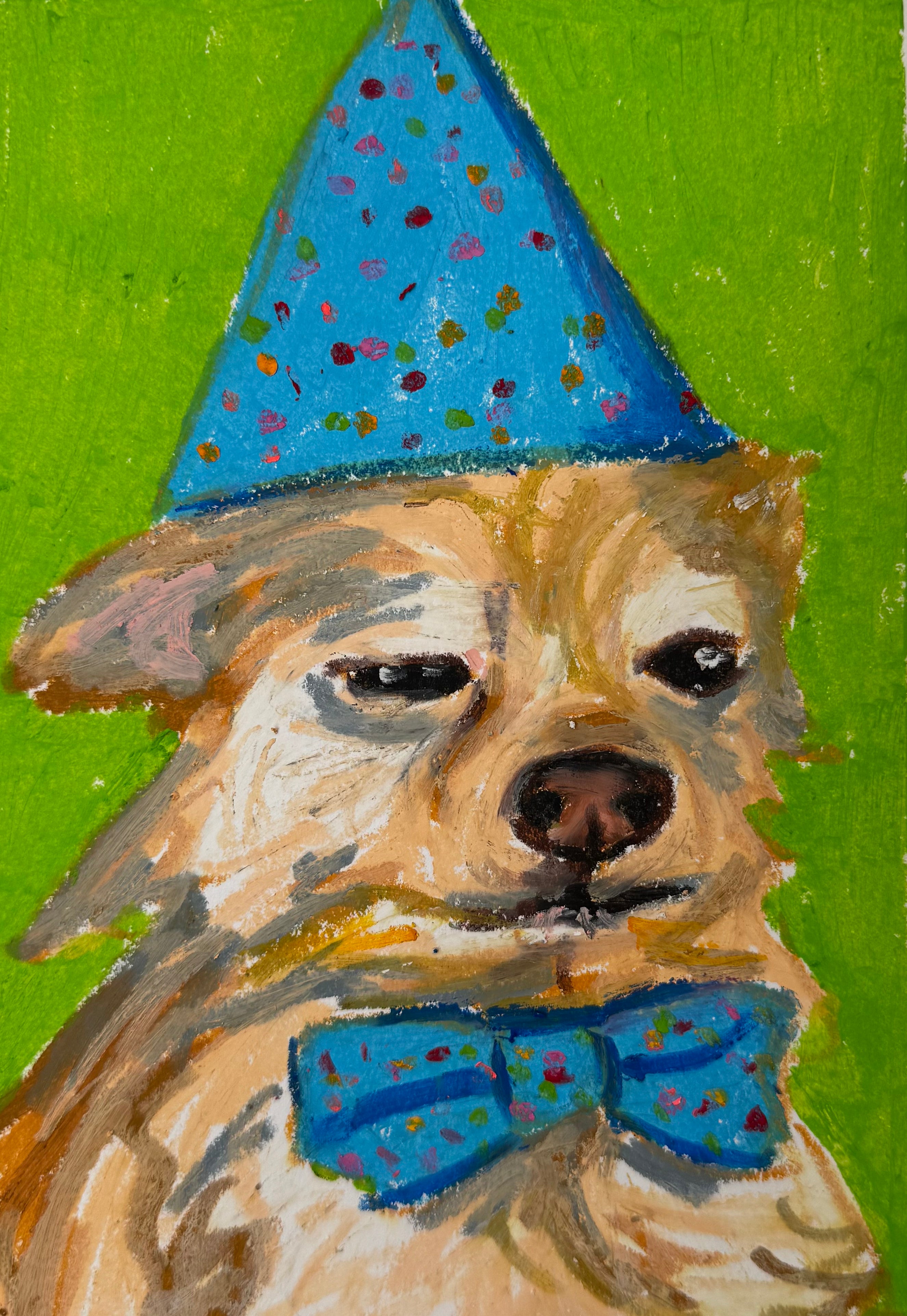 ‘Party dawg’ original drawing