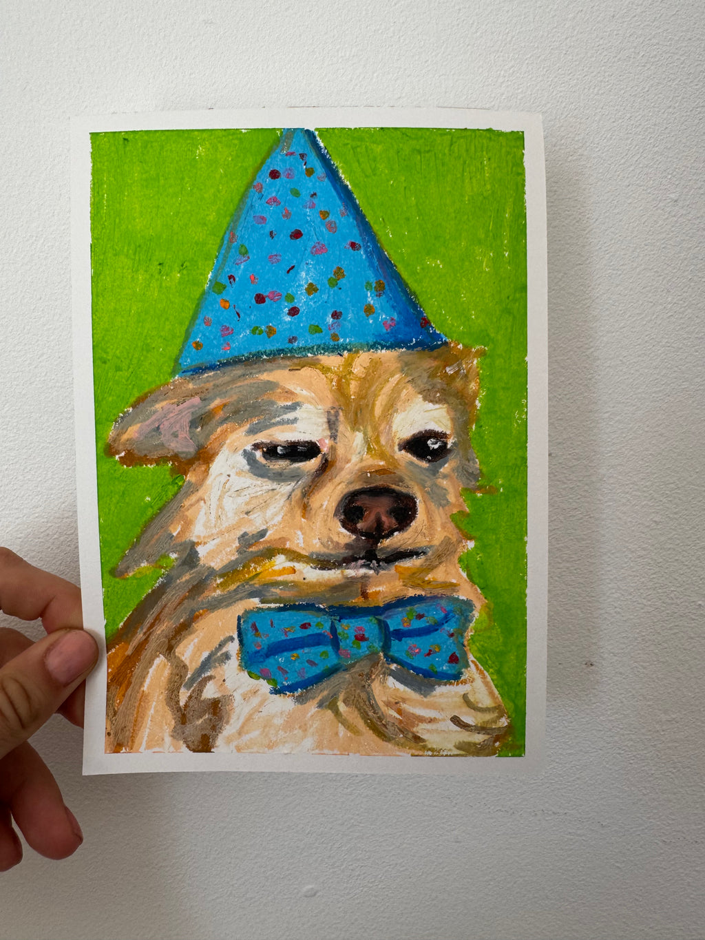 ‘Party dawg’ original drawing
